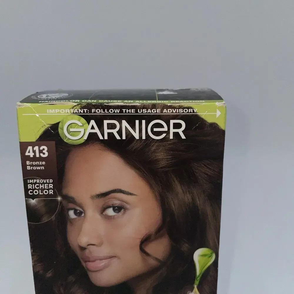 Garnier Nutrisse Ultra Creme Nourishing Permanent Hair Color 413 Bronze Brown